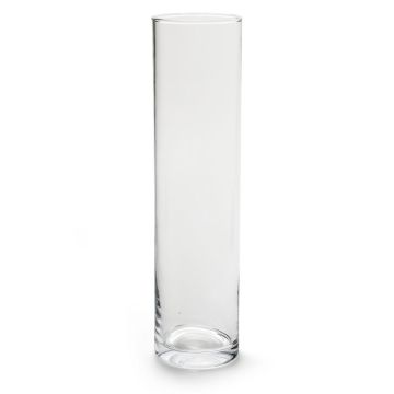 Zylindervase Glas SANSA FIRE, klar, 40cm, Ø10cm