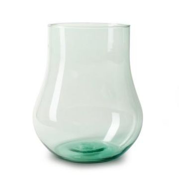 Glasvase DIFIRA aus Eco Glas, klar, 35cm, Ø29cm