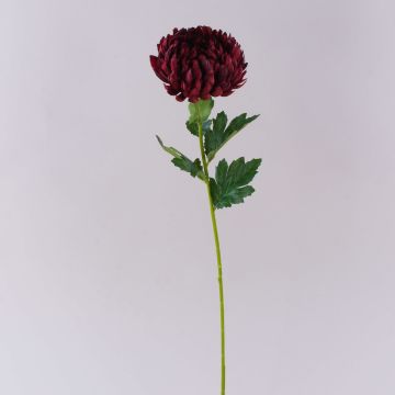Künstliche Chrysantheme HIKJUN, burgunderrot, 65cm, Ø12cm Künstliche Chrysantheme HIKJUN, burgunderrot, 65cm, Ø12cm