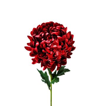 Künstliche Chrysantheme HIKJUN, koralle, 65cm, Ø12cm