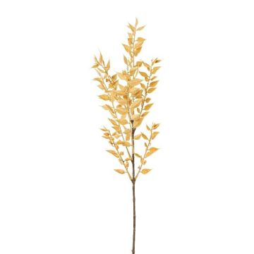 Künstlicher Zweig Mäusedorn BLORKA, beige, 50cm