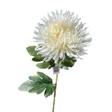 Künstliche Chrysantheme HIKJON, creme-weiß, 75cm, Ø18cm