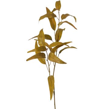Künstlicher Eukalyptus Zweig GOLDA, Eco Collection, gold, 85cm