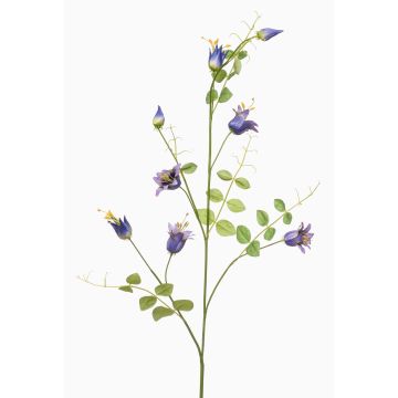 Deko Zweig Clematis LENOMA, blau, 115cm