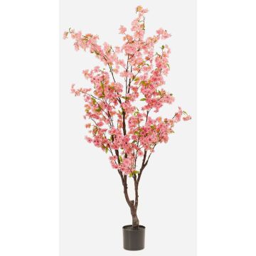Kirschblütenbaum künstlich JANKFUN mit Blüten, Kunststamm, rosa, 175cm