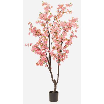 Kirschbl&uuml;tenbaum k&uuml;nstlich JANKFUN mit Bl&uuml;ten, Kunststamm, rosa, 210cm