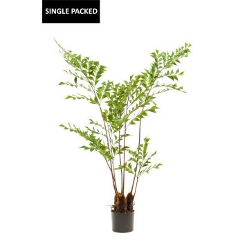 Palme Plastik Fischschwanzpalme JENKFAN, grün, 140cm