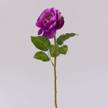 Rose künstlich WINAKAS, violett, 35cm, Ø10cm Rose künstlich WINAKAS, violett, 35cm, Ø10cm