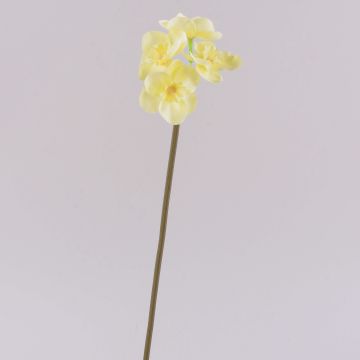 Narzisse künstlich SEPUNY, creme-gelb, 40cm, Ø6cm