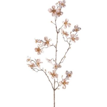 Deko Zweig Hartriegel HISOP, beige, 85cm