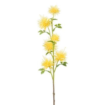 Kunstzweig Kugeldistel ZORLIM, gelb, 55cm