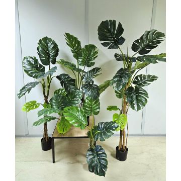 Kunstpflanze Philodendron monstera deliciosa CUNKYN im Dekotopf, 60cm