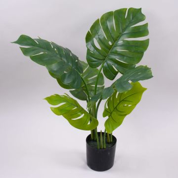Kunstpflanze Philodendron monstera deliciosa CUNKYN im Dekotopf, 60cm
