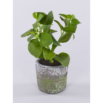 Kunstpflanze Minze POLINDA im Dekotopf, grün, 26cm
