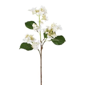 Künstlicher Zweig Hortensie VESLON, weiß, 65cm