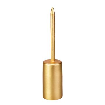 Metall Kerzenstecker LISANDRE für Stabkerzen ca. Ø2,2cm, altgold, 11cm, Ø2,3cm Metall Kerzenstecker LISANDRE für Stabkerzen ca. Ø2,2cm, altgold, 11cm, Ø2,3cm