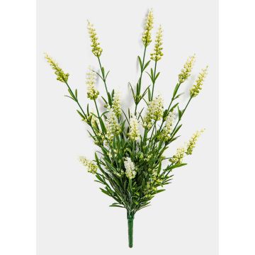 Künstlicher Lavendel MARINA auf Steckstab, creme, 50cm, Ø2cm