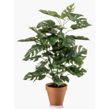 Kunstpflanze Philodendron monstera deliciosa HINAGIKU im Terracottatopf, 65cm Kunstpflanze Philodendron monstera deliciosa HINAGIKU im Terracottatopf, 65cm
