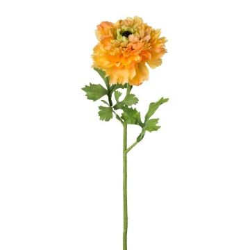 Deko Blume Ranunkel SLANK, orange, 45cm