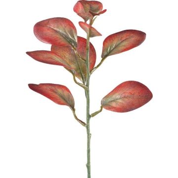 Künstlicher Zweig Perückenstrauch ZEHROL, rot-grün, 30cm Künstlicher Zweig Perückenstrauch ZEHROL, rot-grün, 30cm