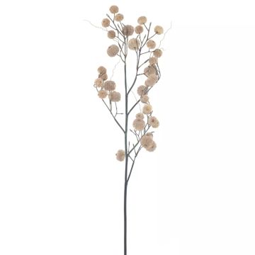Deko Zweig Zierkürbis SOCOTRA, Früchte, braun, 85cm
