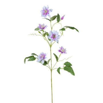 Kunstblumen Zweig Clematis ZOLME, lavendel, 110cm