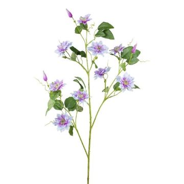 Kunstblumen Zweig Clematis ZOLME, lavendel, 115cm