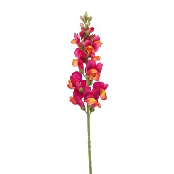 Kunstblume Löwenmäulchen DAENERYS, pink-orange, 80cm