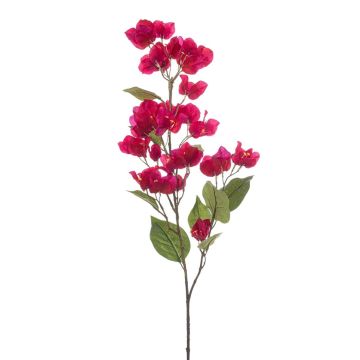 Künstlicher Zweig Bougainvillea ZARNIL mit Blüten, pink, 85cm