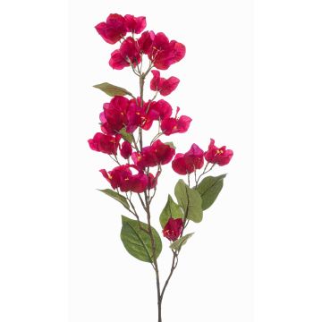 Künstlicher Zweig Bougainvillea ZARNIL mit Blüten, pink, 85cm