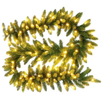Künstliche Tannengirlande AMARILLO, grün, LEDs, 275cm, Ø30cm Künstliche Tannengirlande AMARILLO, grün, LEDs, 275cm, Ø30cm