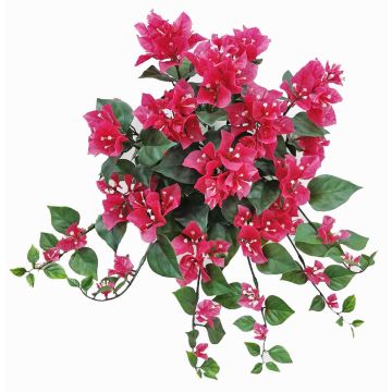 Bougainvillea künstlich Hänger JAMILAH auf Steckstab, crossdoor, pink, 50cm