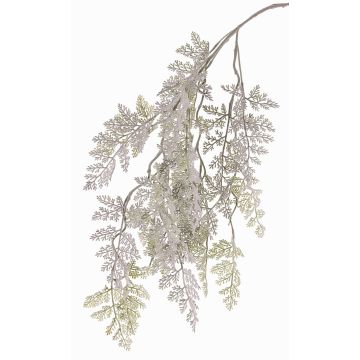 Künstlicher Wermut Zweig EUDOKIA, weiß-grün, 100cm