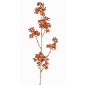 Künstlicher Schönfrucht Zweig FILOTAS mit Beeren, orange, 45cm
