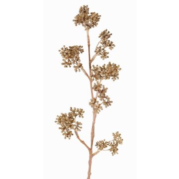 Künstlicher Schönfrucht Zweig FILOTAS mit Beeren, grün, 45cm