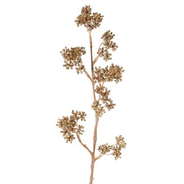 Künstlicher Schönfrucht Zweig FILOTAS mit Beeren, grün, 45cm