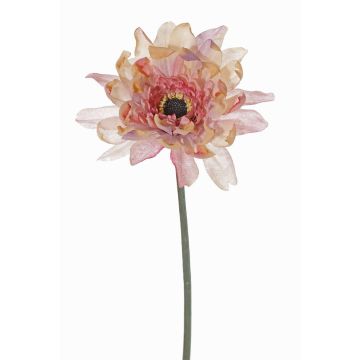 Kunstblume Gerbera PAMILLA, altrosa-creme, 65cm, Ø12cm