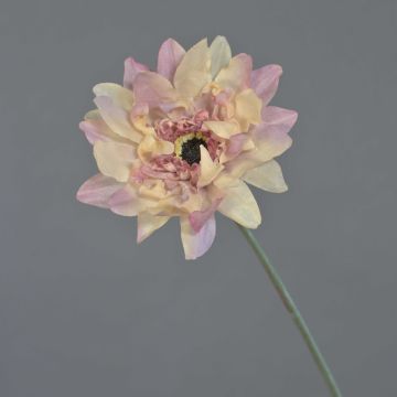 Kunstblume Gerbera PAMILLA, altrosa-creme, 65cm, Ø12cm