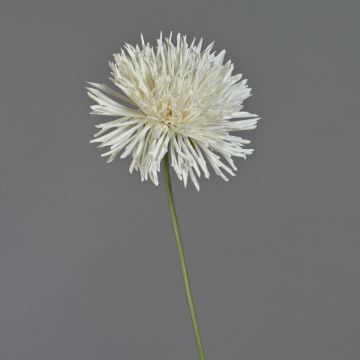 Künstliche Chrysantheme NANDITA, weiß, 60cm, Ø15cm