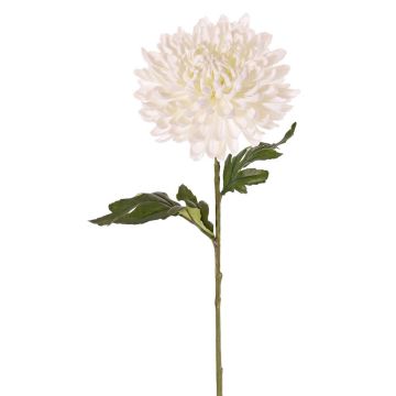 Chrysantheme künstlich DELPHINA, creme, 65cm, Ø14cm