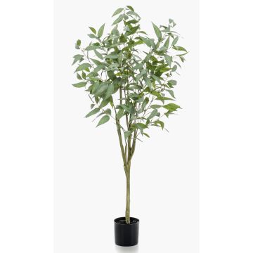 Künstlicher Eukalyptus Baum ILONKA, Kunststamm, grün, 150cm