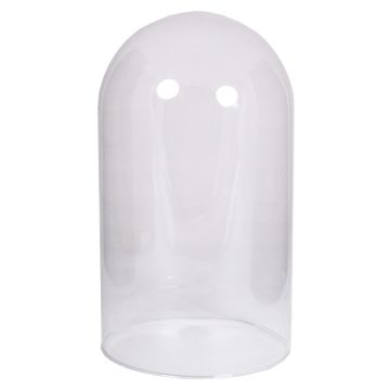 Glasdom ADELINA, klar, 37cm, Ø20,5cm