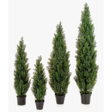 Künstliche Zeder REVATI, crossdoor, grün, 90cm