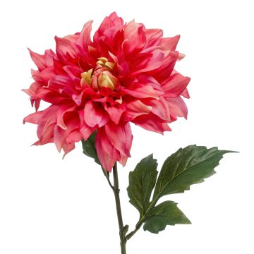 Dahlie künstlich NATSU, pink-rosa, 60cm, Ø17cm