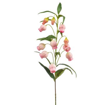 Große Kunstblume Laternenlilie NIZAR, rosa-creme, 100cm, Ø2,5-3,5cm