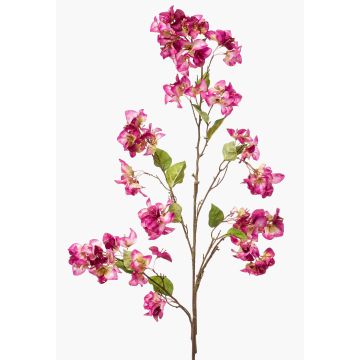 Dekozweig Drillingsblume MIKKI mit Blüten, violett, 130cm