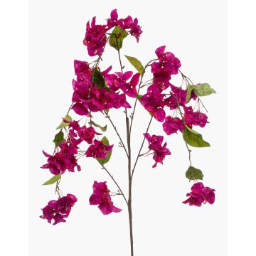 Dekozweig Drillingsblume MIKKI mit Blüten, pink, 120cm