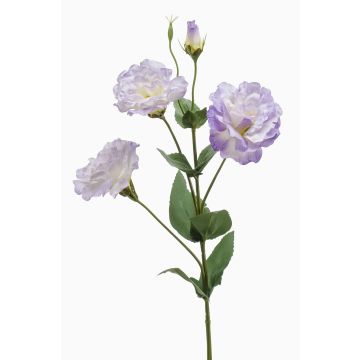 Kunstblume Lisianthus JENO, helllila-creme, 65cm, Ø7-9cm
