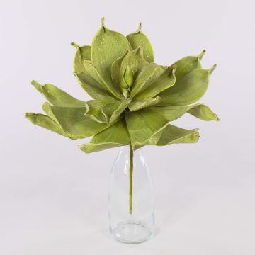 Kunststoffschaum Aloe Vera LIERA mit Glitzer, olivgrün, 30cm Kunststoffschaum Aloe Vera LIERA mit Glitzer, olivgrün, 30cm