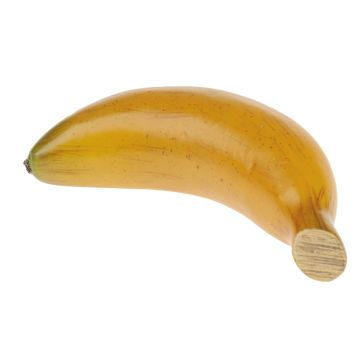 Plastik Banane BRAEMAR, gelb, 12,5cm, &Oslash;3,5cm